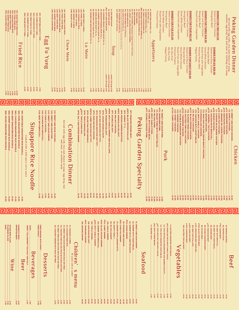 Menu Peking Garden-1