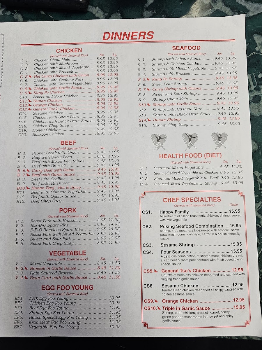 Menu Peking King Restaurant-1
