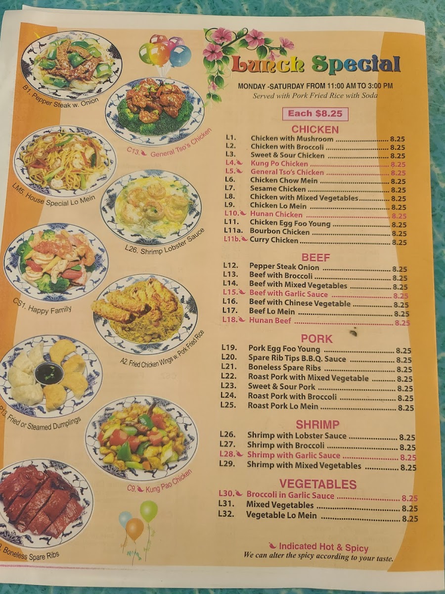 Menu Peking King Restaurant-5