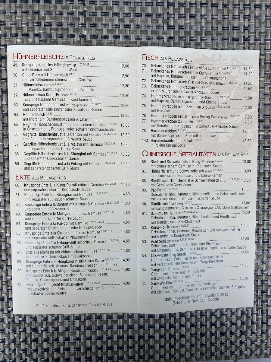 Menu Peking-2