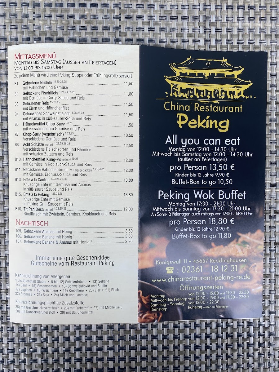Menu Peking-3