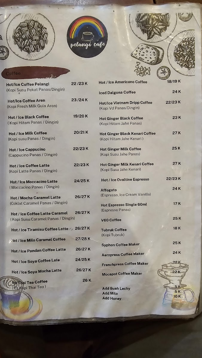Menu Pelangi Cafe-1