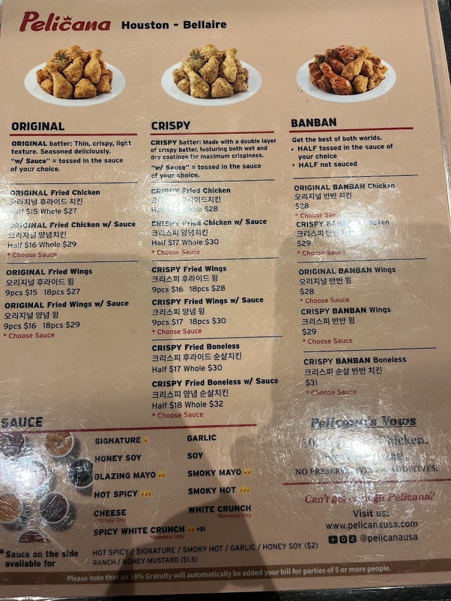 Menu Pelicana-3