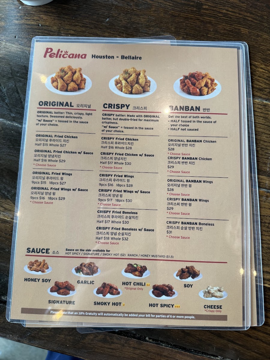 Menu Pelicana-5