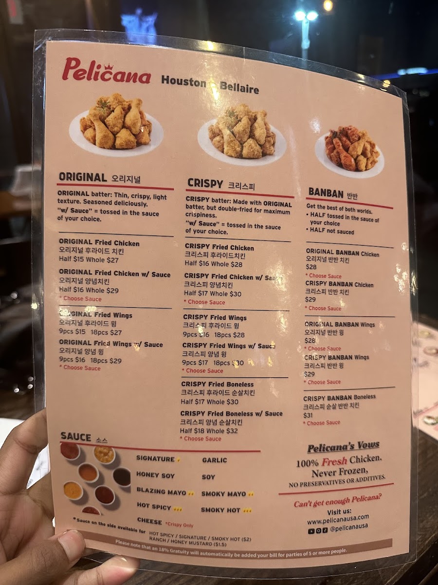 Menu Pelicana-7