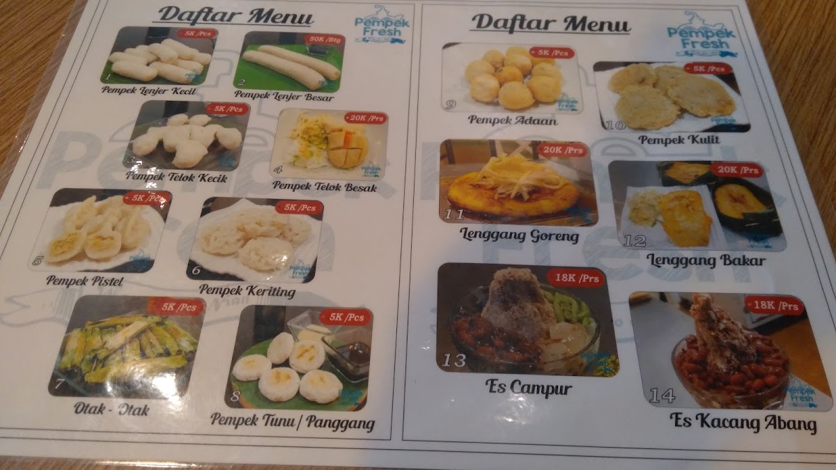 Menu Pempek Fresh Cafe 'wong Kito Nian'-3