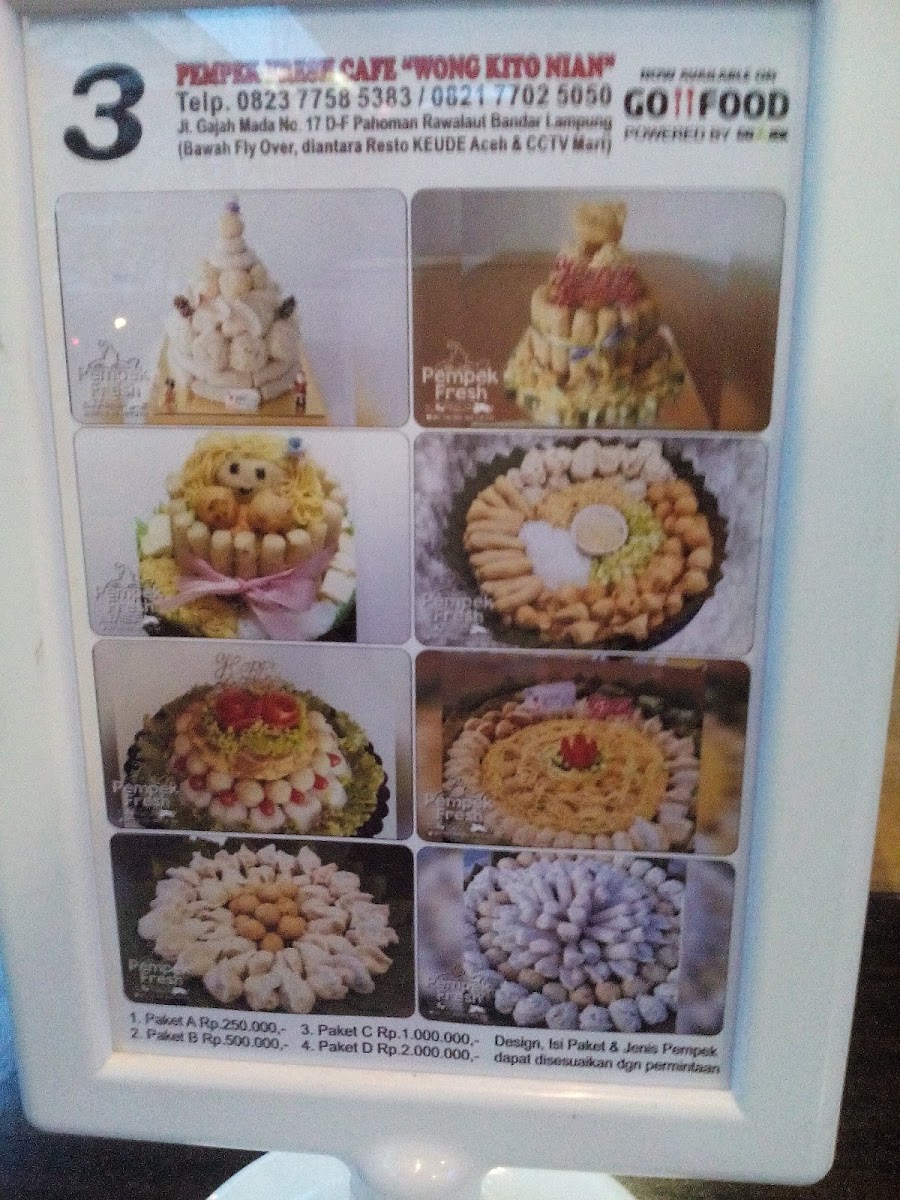 Menu Pempek Fresh Cafe 'wong Kito Nian'-9
