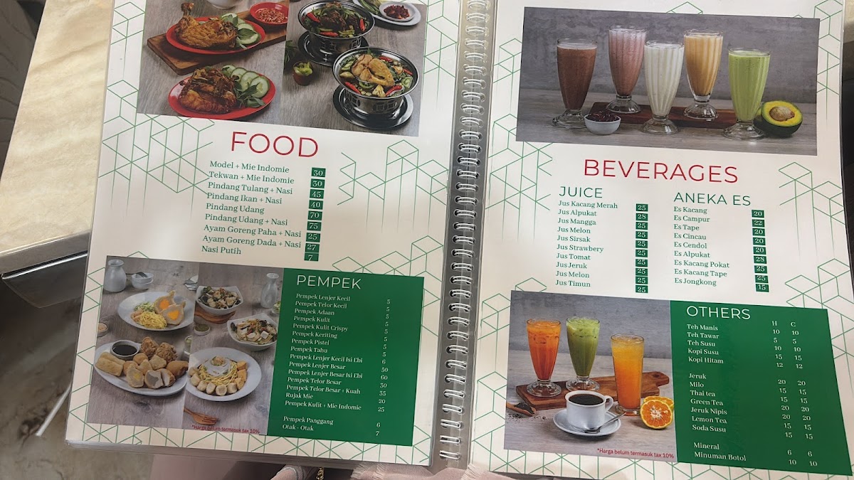Menu Pempek Vico Sudirman-6