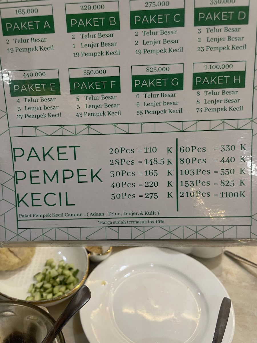 Menu Pempek Vico Sudirman-8
