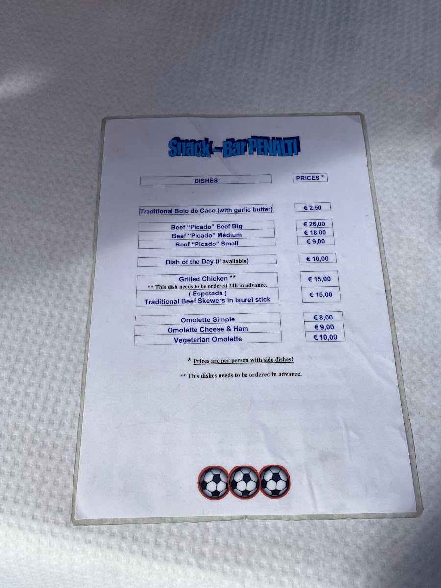 Menu Penalti-8