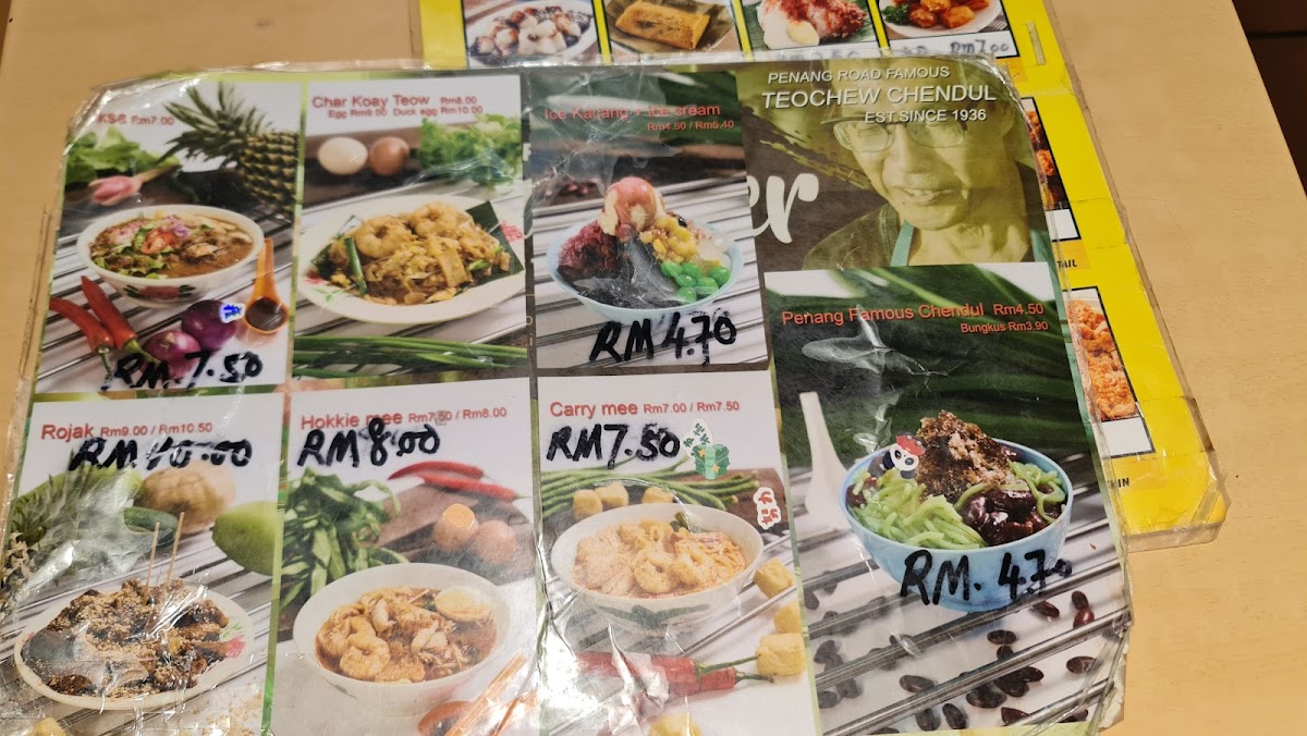 Menu Penang Road Famous Jin Kor Char Kuey Teow 檳榔律驰名仁哥炒粿條-5