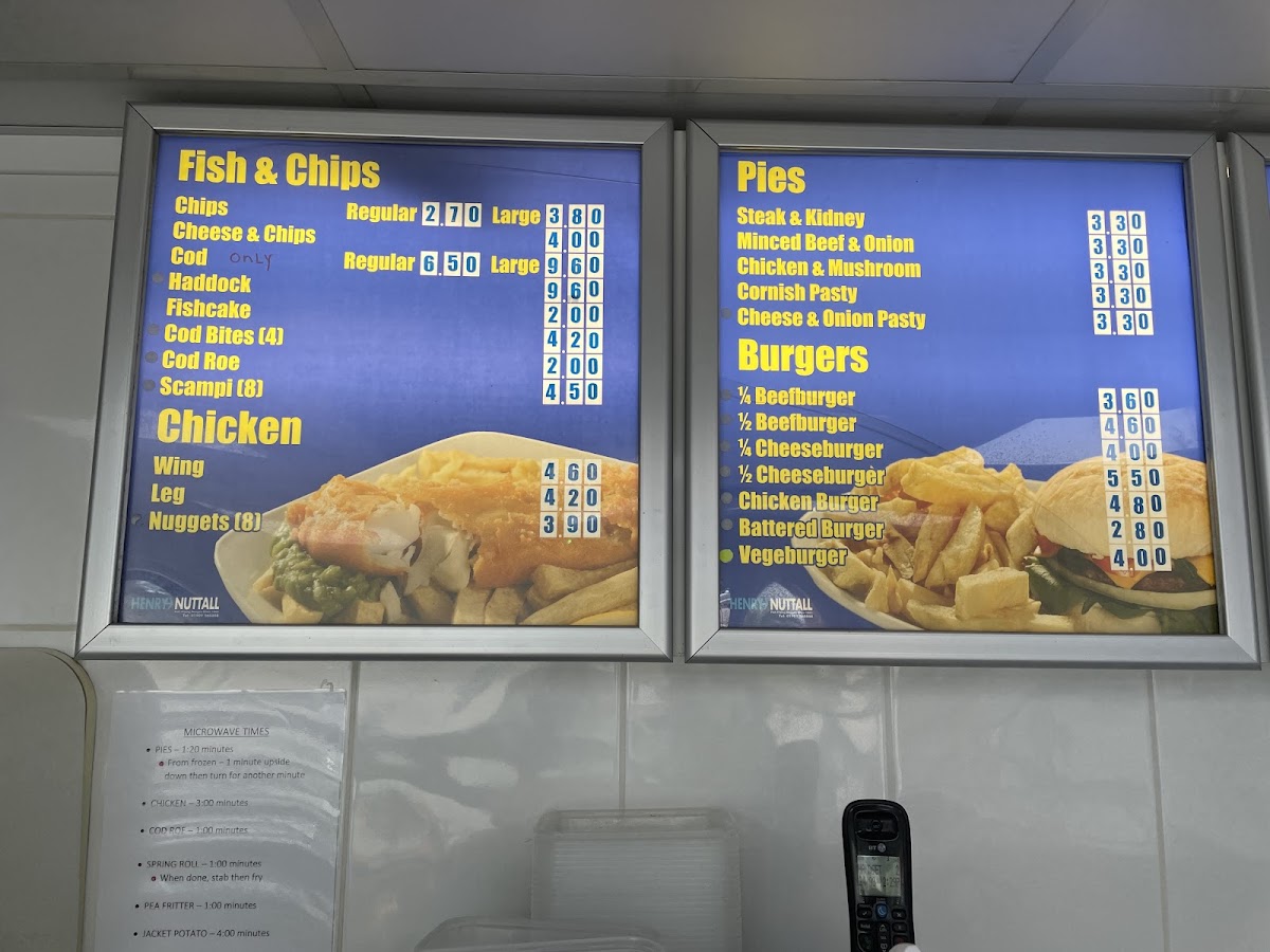 Menu Pendra's Fish & Chips-2