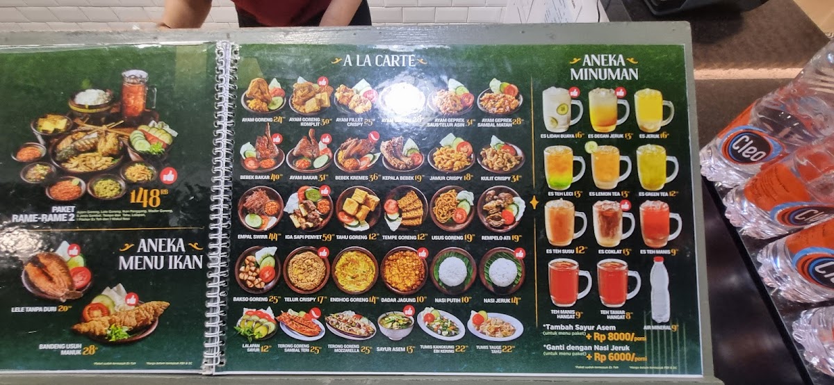 Menu Penyetan Cok Gajah Mada Plaza-5