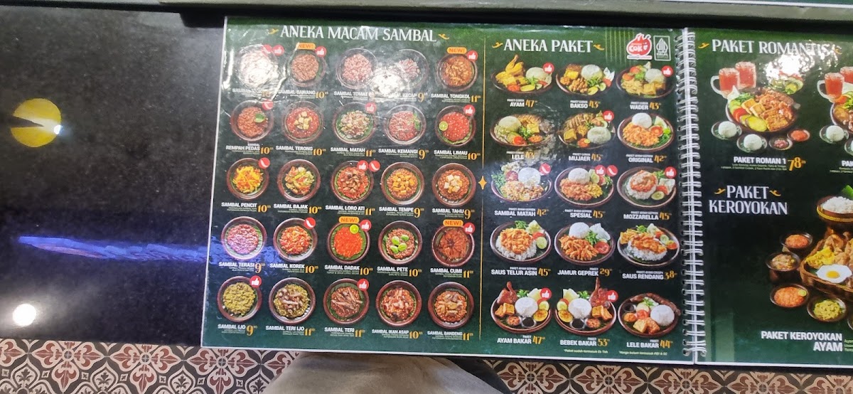 Menu Penyetan Cok Gajah Mada Plaza-8