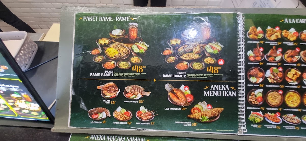 Menu Penyetan Cok Gajah Mada Plaza-9