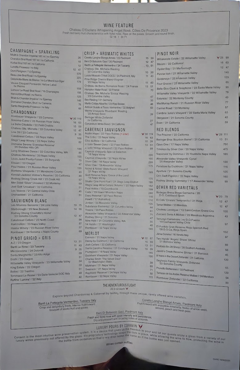 Menu Peohe's-1