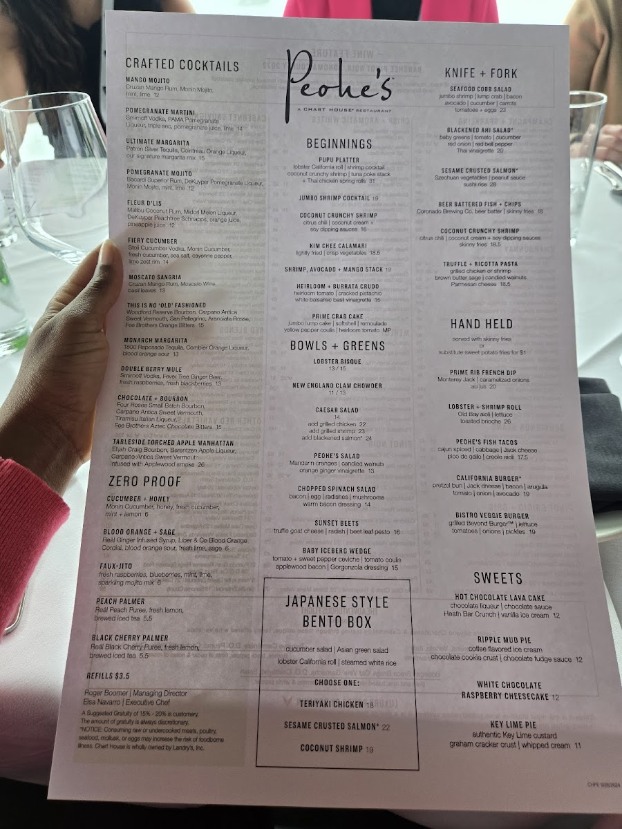 Menu Peohe's-5