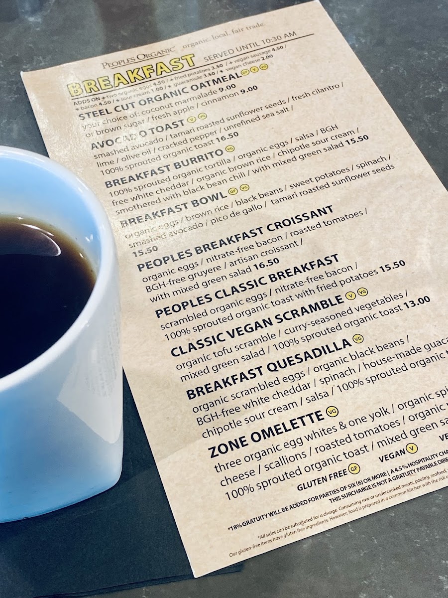 Menu People's Organic-10