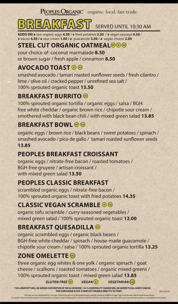 Menu People's Organic-6