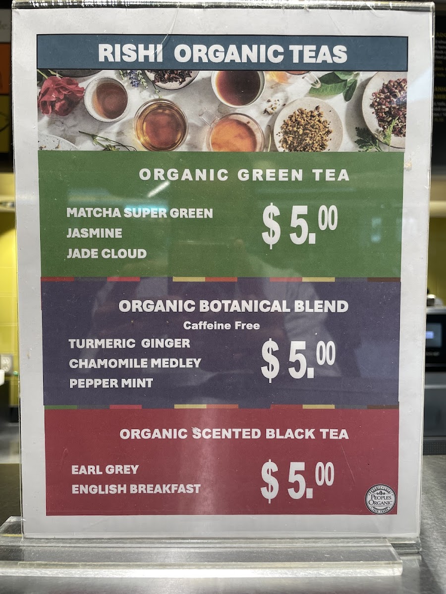 Menu People's Organic-9