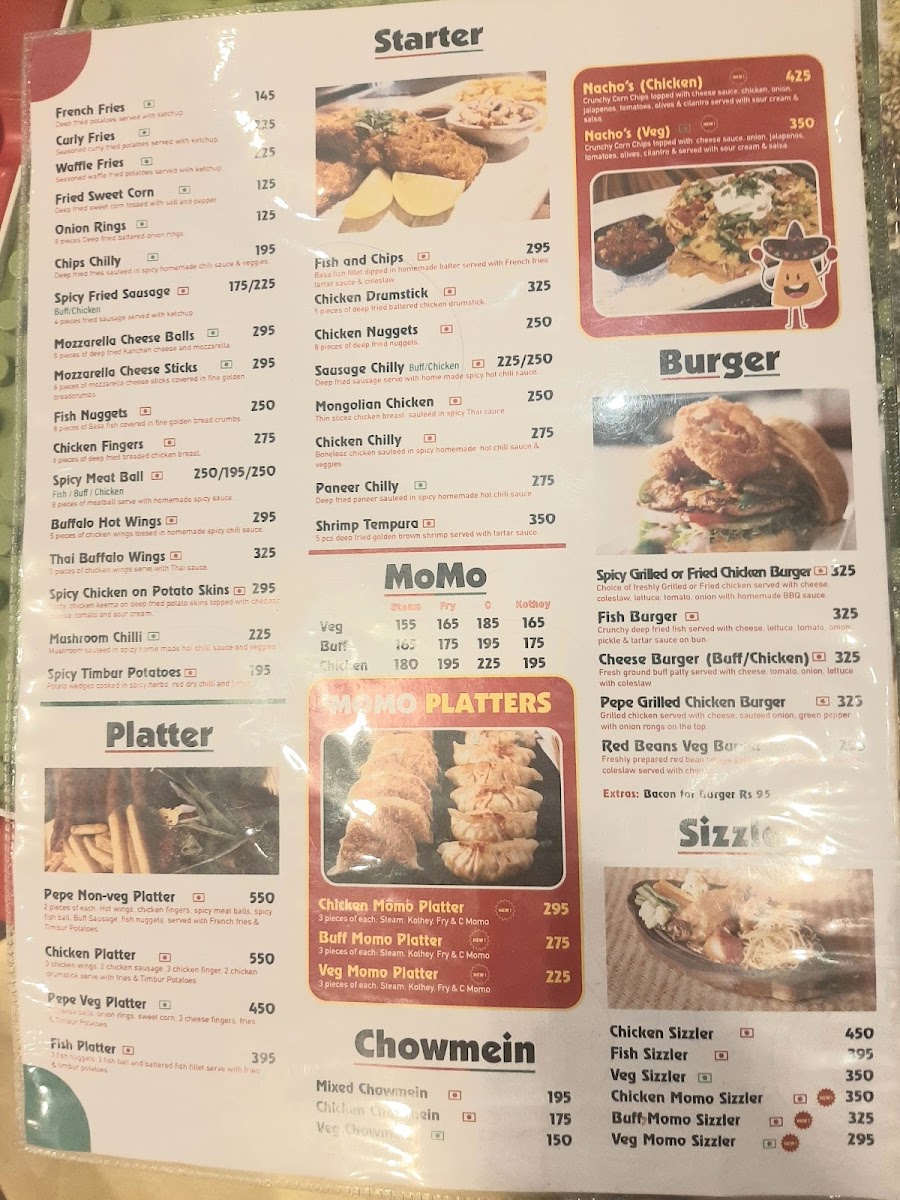 Menu Pepe Pizza Satdobato-1