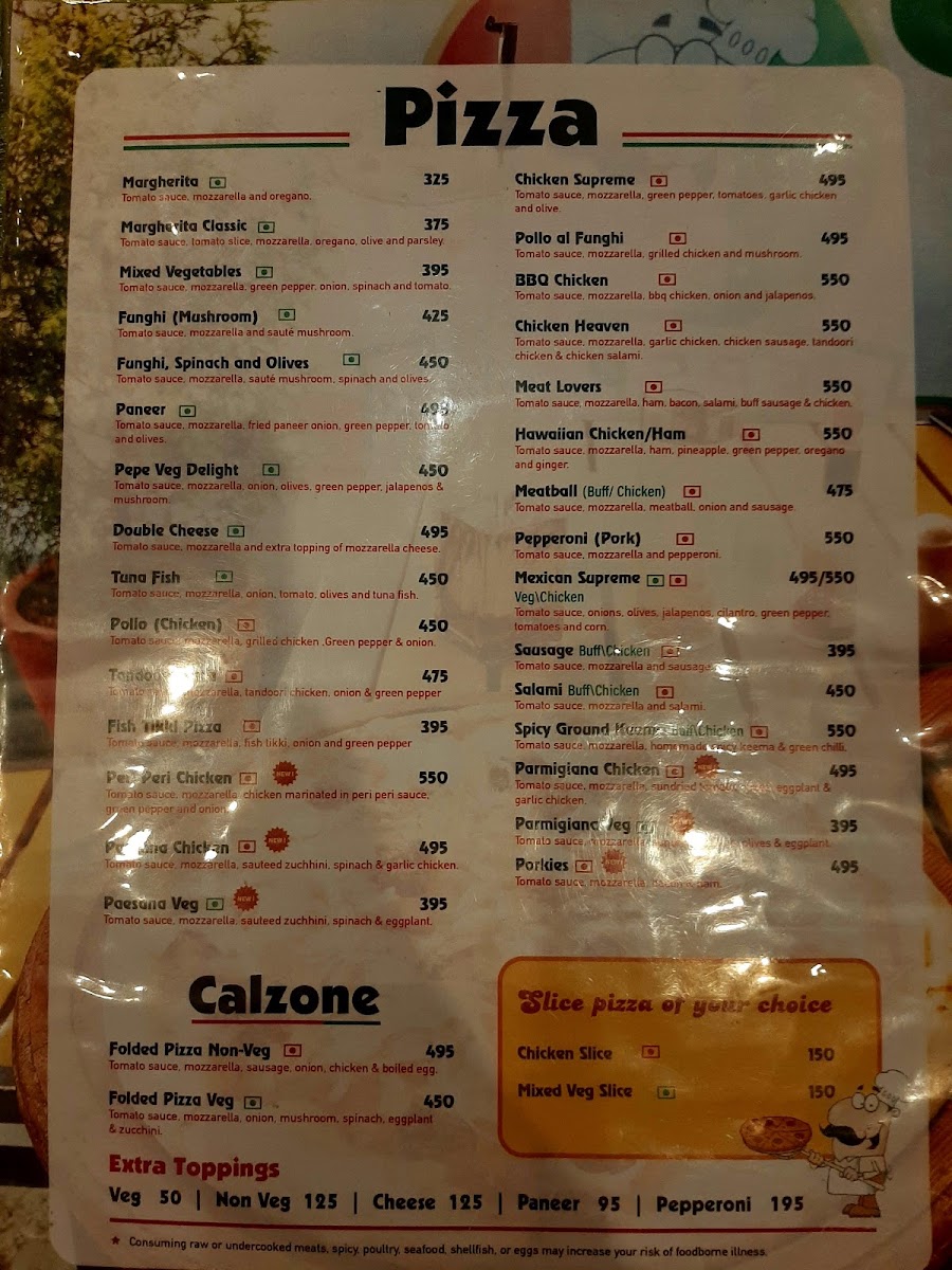 Menu Pepe Pizza Satdobato-4