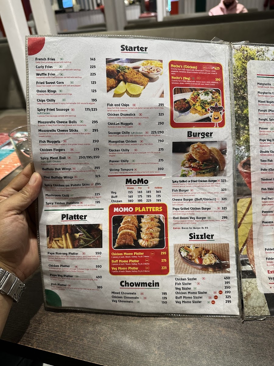 Menu Pepe Pizza Satdobato-7