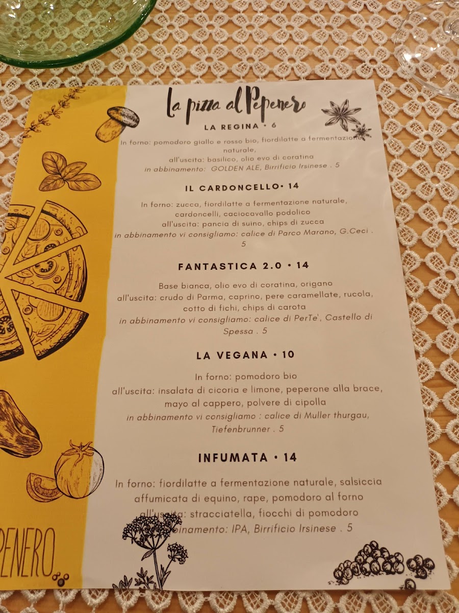 Menu Pepenero Bistrot Italiano-1