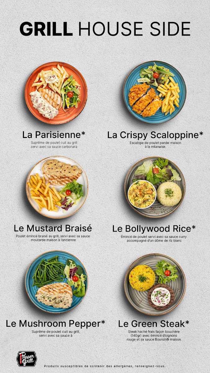 Menu Pepper Grill® Noisy-Le-Grand-3