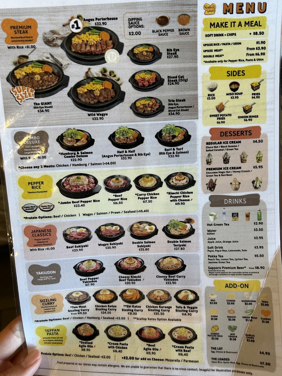 Menu Pepper Lunch-1