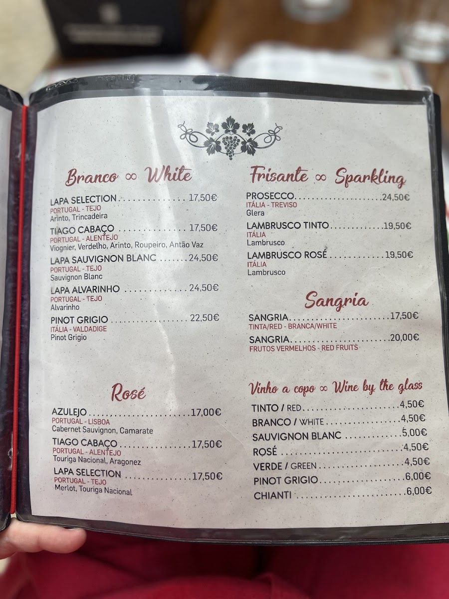 Menu Pepperino Pizzeria Lagos-1