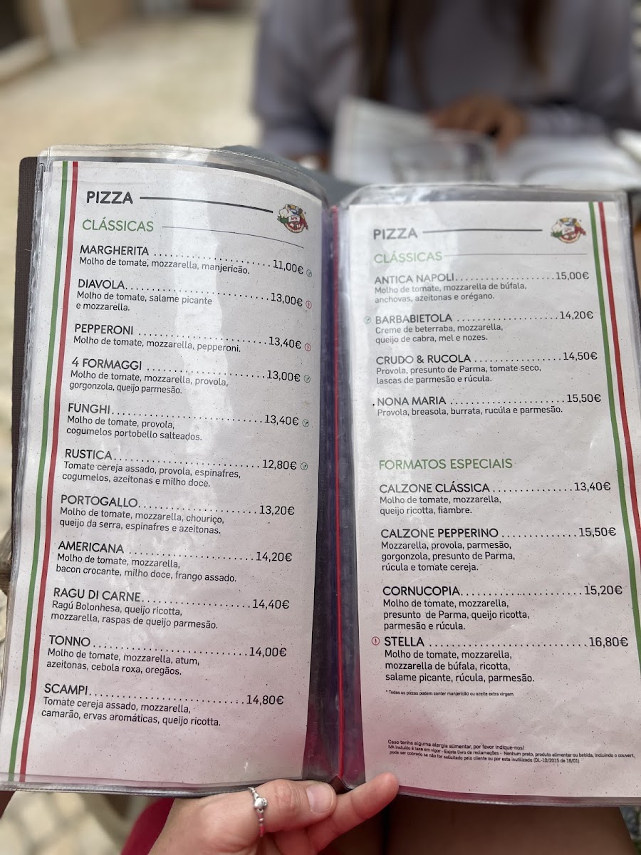 Menu Pepperino Pizzeria Lagos-2
