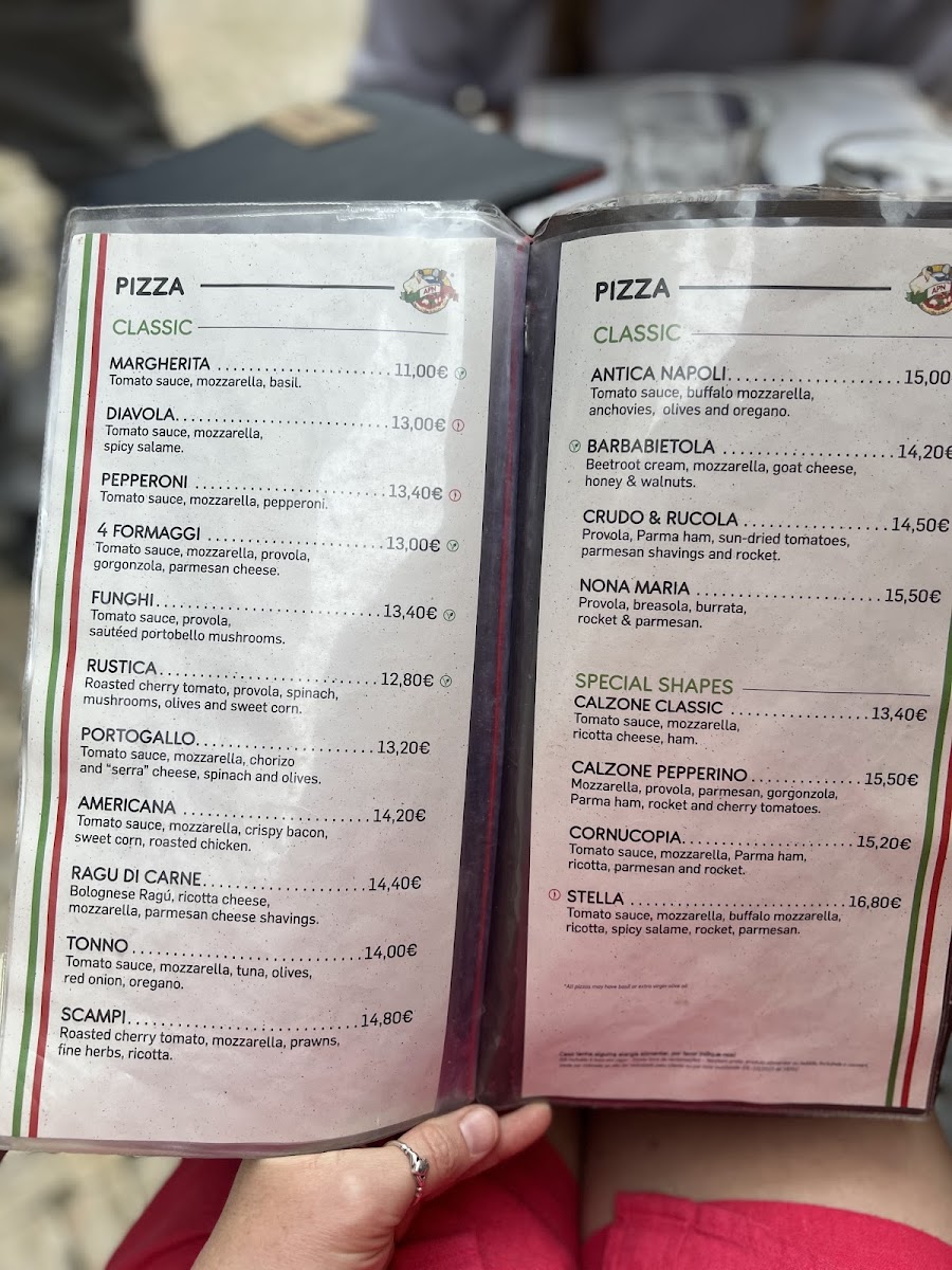 Menu Pepperino Pizzeria Lagos-7