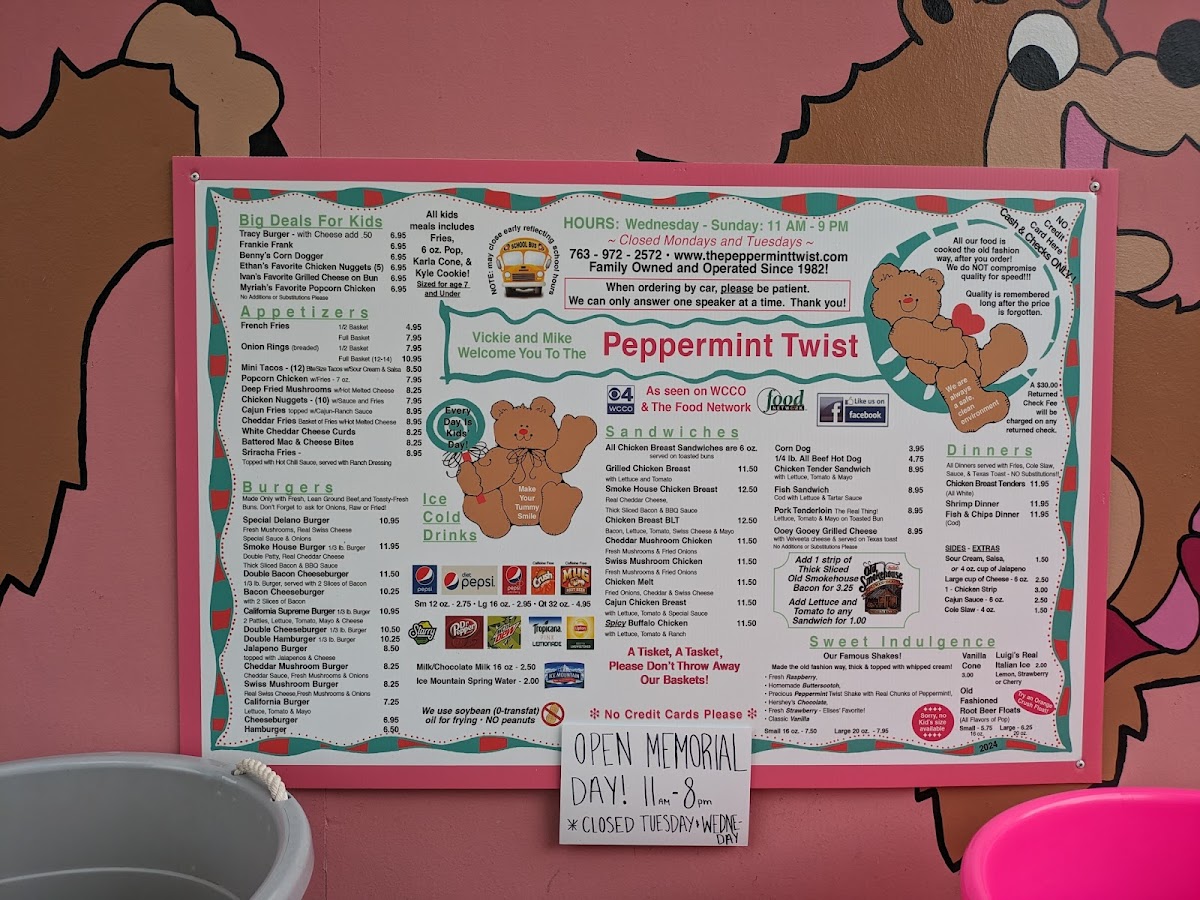 Menu Peppermint Twist Drive In-2