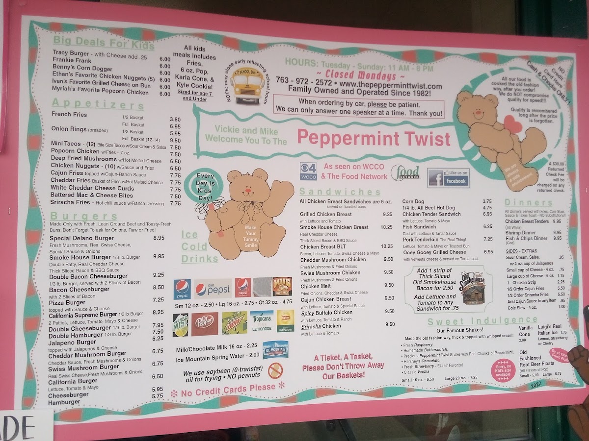 Menu Peppermint Twist Drive In-3