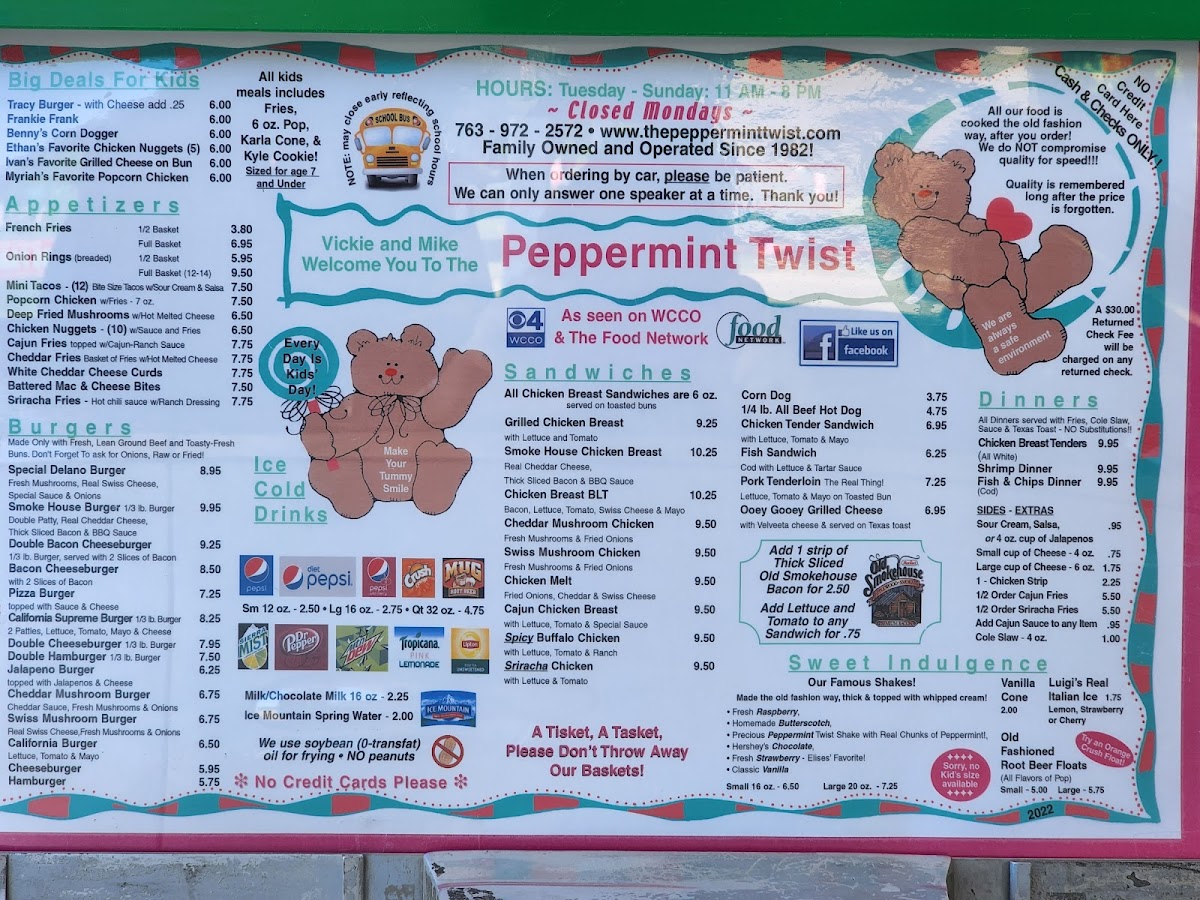 Menu Peppermint Twist Drive In-4