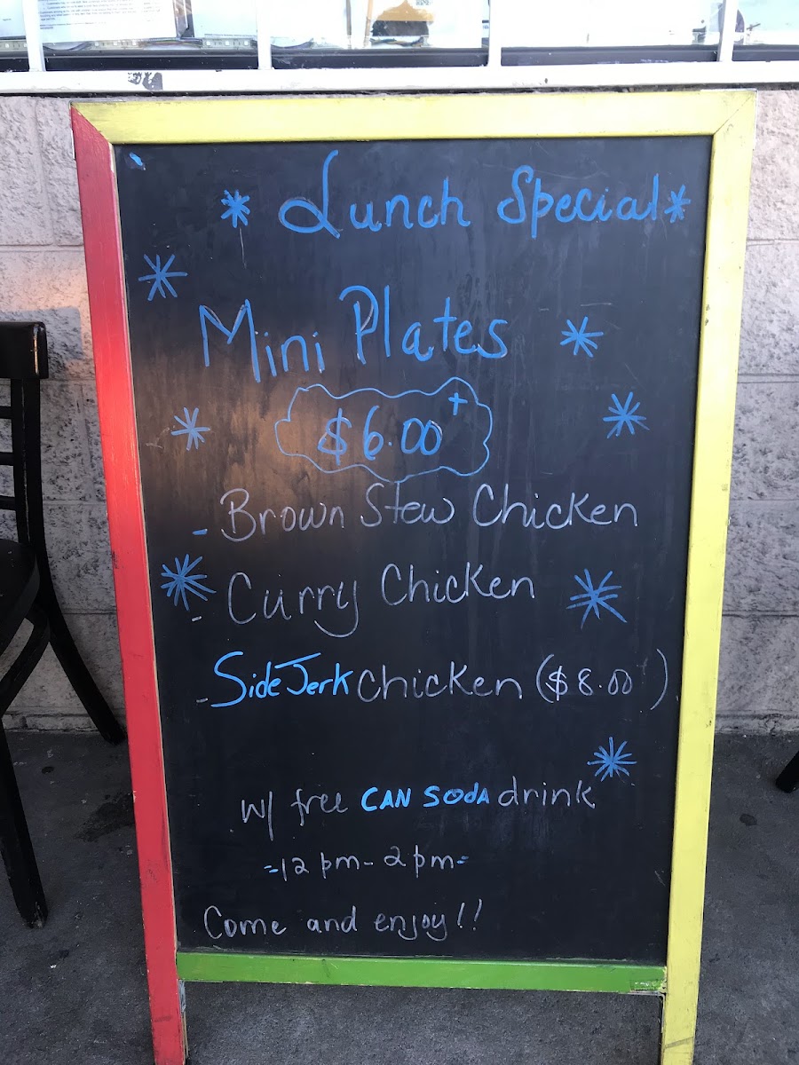 Menu Pepper's Jamaican Belizean Cuisine-9