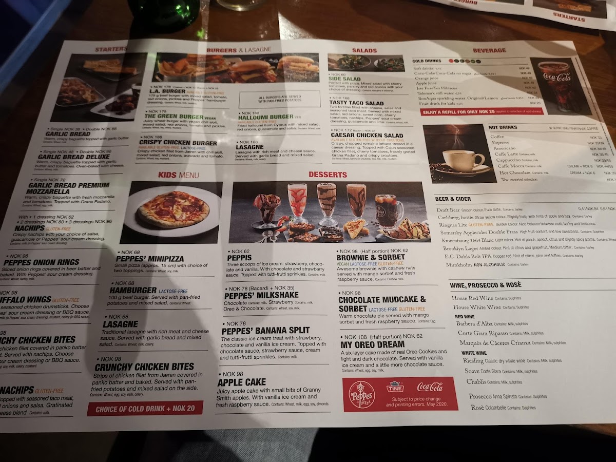 Menu Peppes Pizza - Voss-10