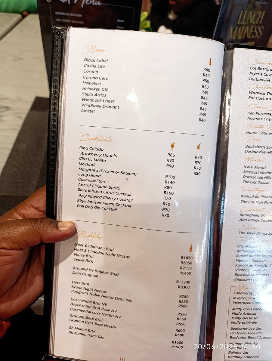 Menu Perere Polokwane-7