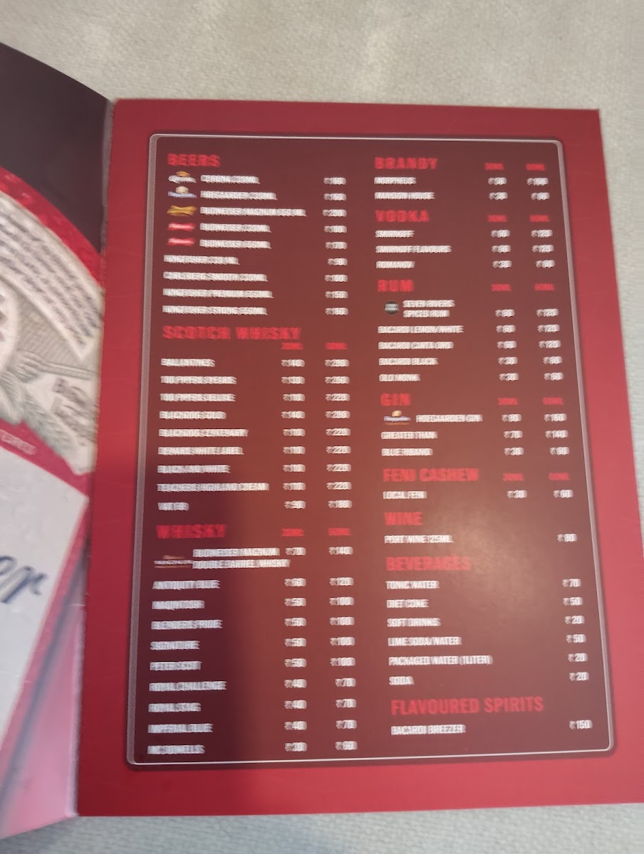 Menu Pergola Bar & Restaurant-2