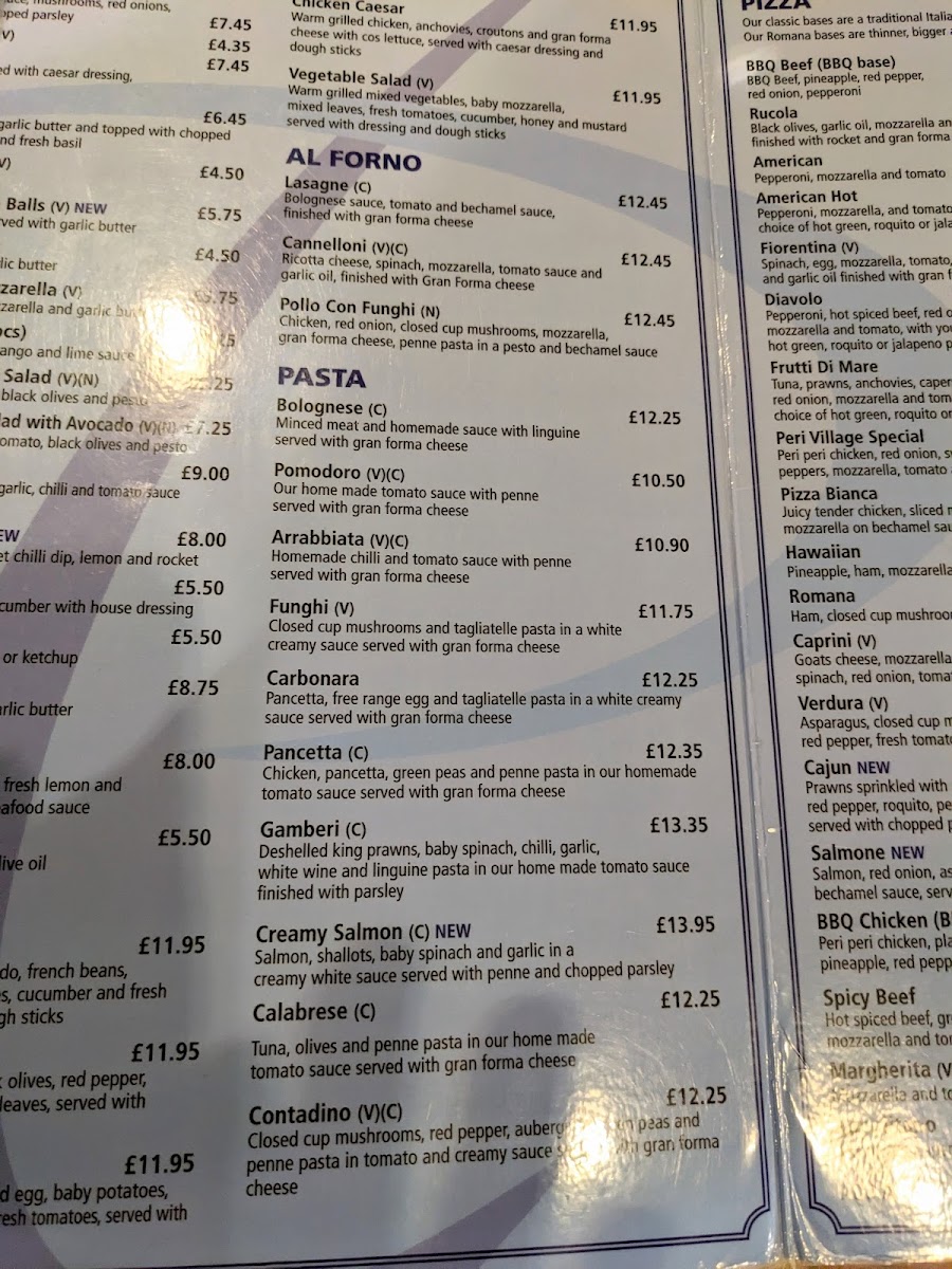 Menu Peri Village-1