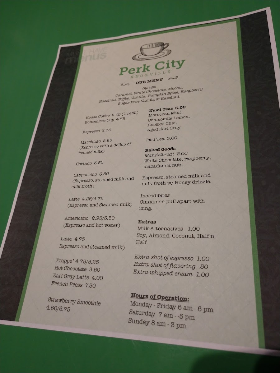 Menu Perk City-4