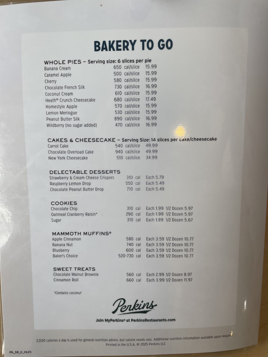 Menu Perkins American Food Co.-2