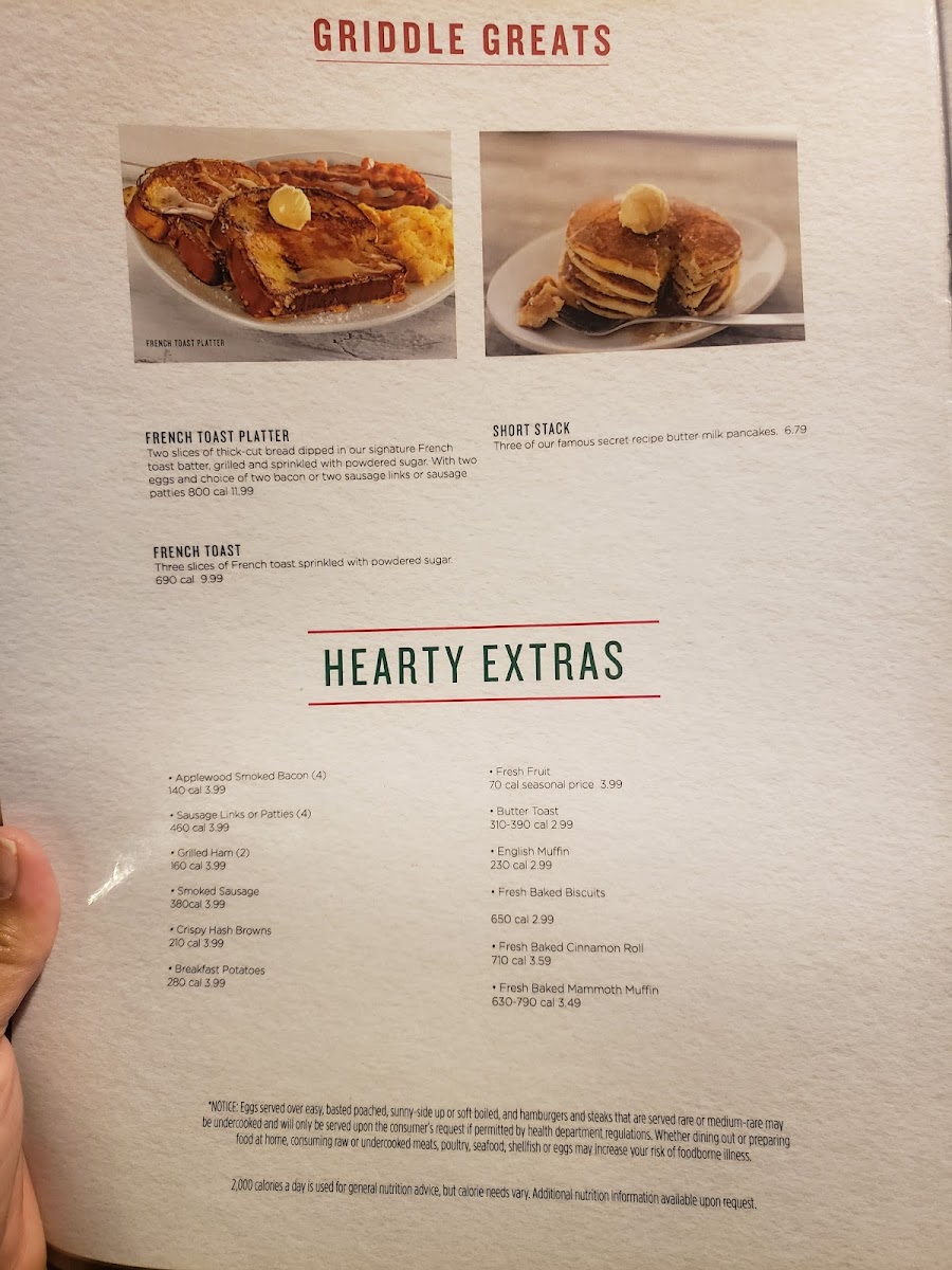 Menu Perkins Restaurant & Bakery-2