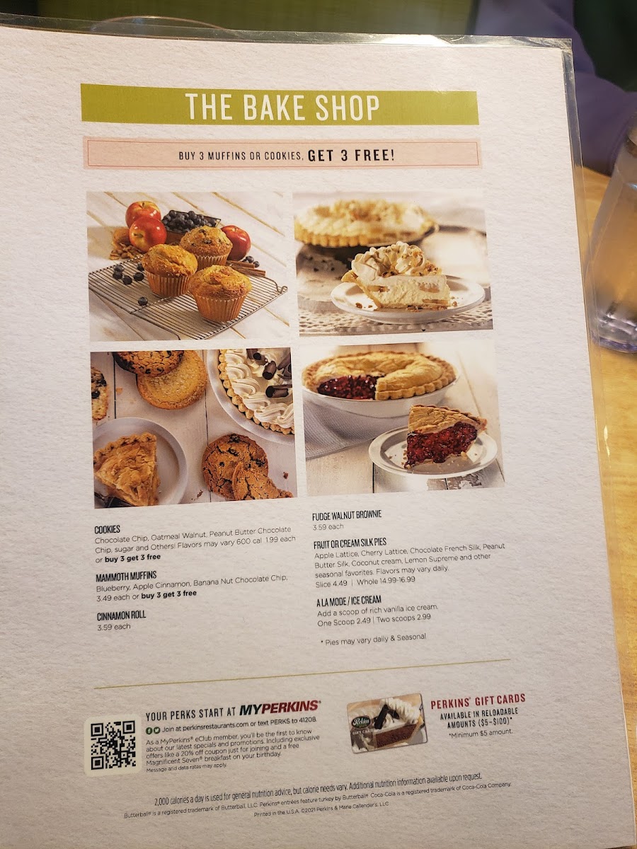 Menu Perkins Restaurant & Bakery-9