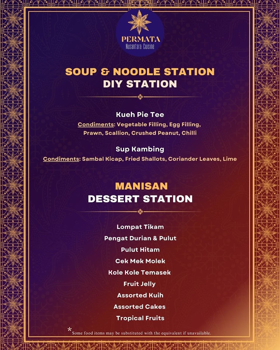 Menu Permata Singapore-1