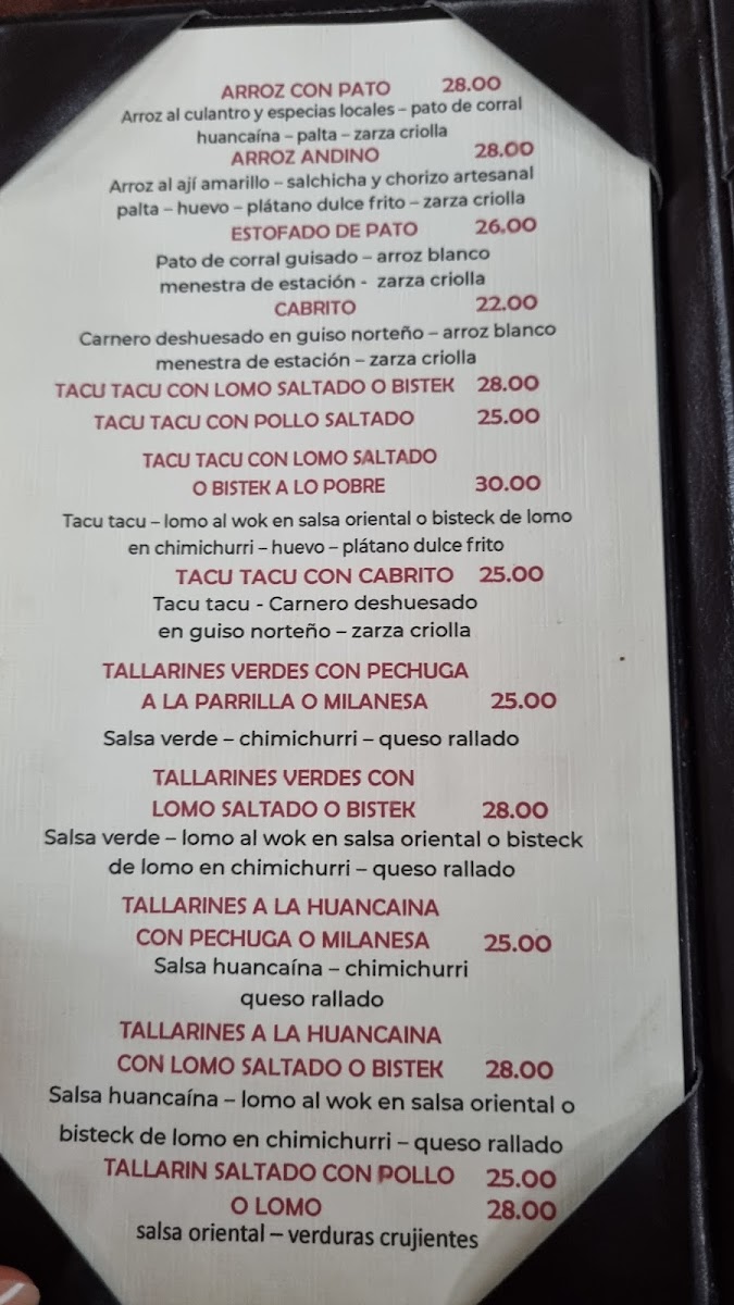 Menu Perricholi Restaurante-9