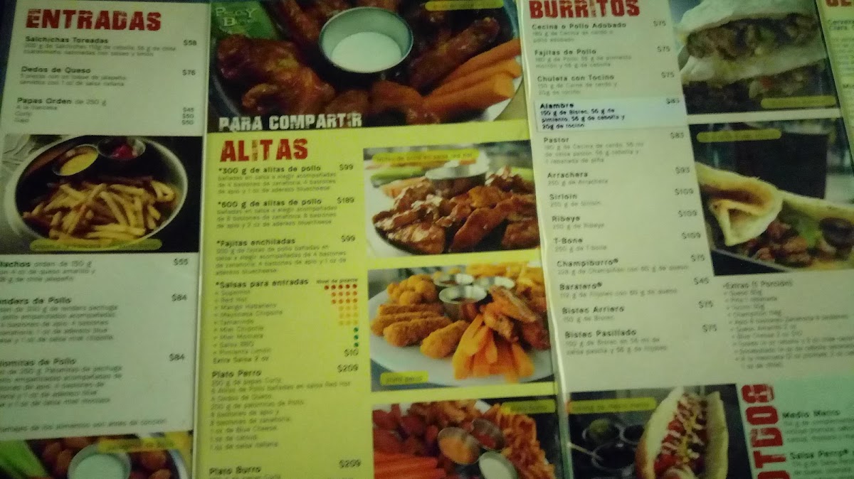 Menu Perros Y Burros-5