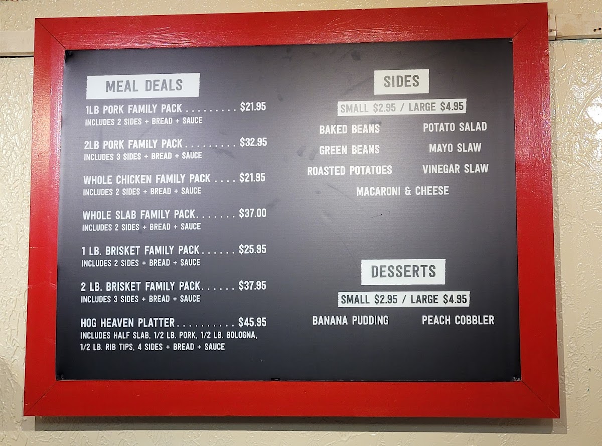 Menu Perry's Bbq & Catering-4