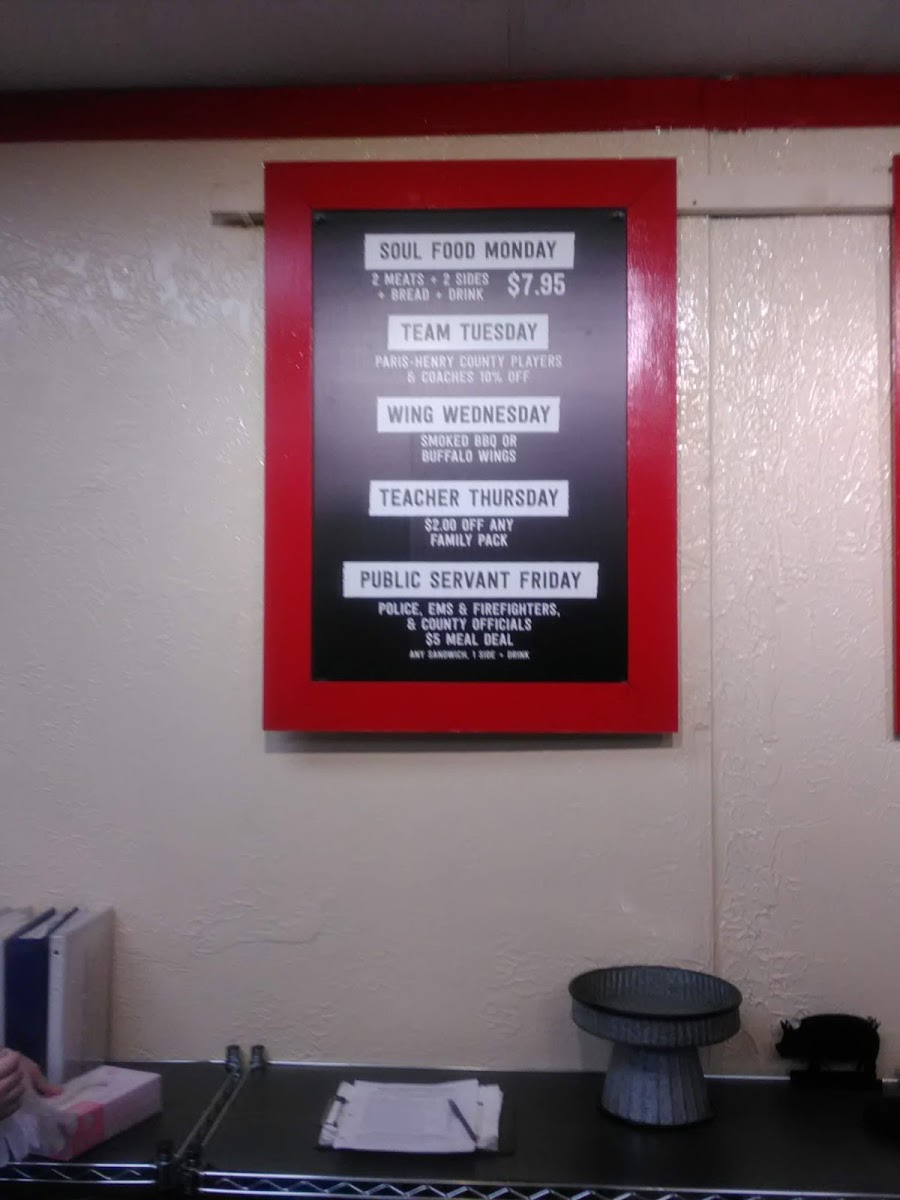 Menu Perry's Bbq & Catering-6